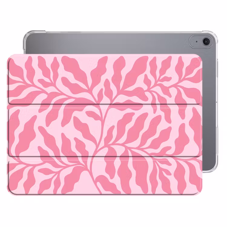 iPad hoes - Planten - Organisch - Abstract - Modern - Roze — 1