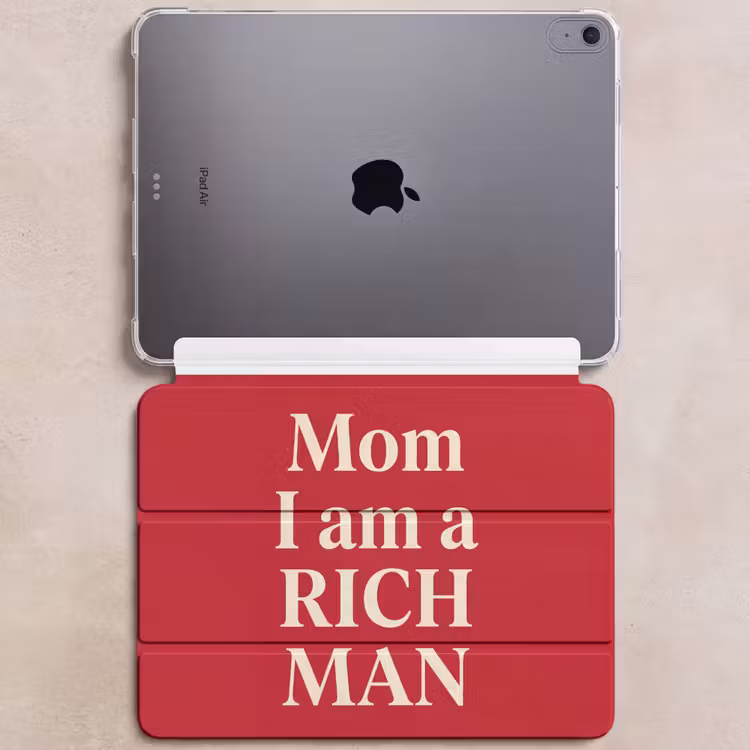 iPad hoes - Tekst - Rijkdom - Motivatie - Rood - Modern — 6