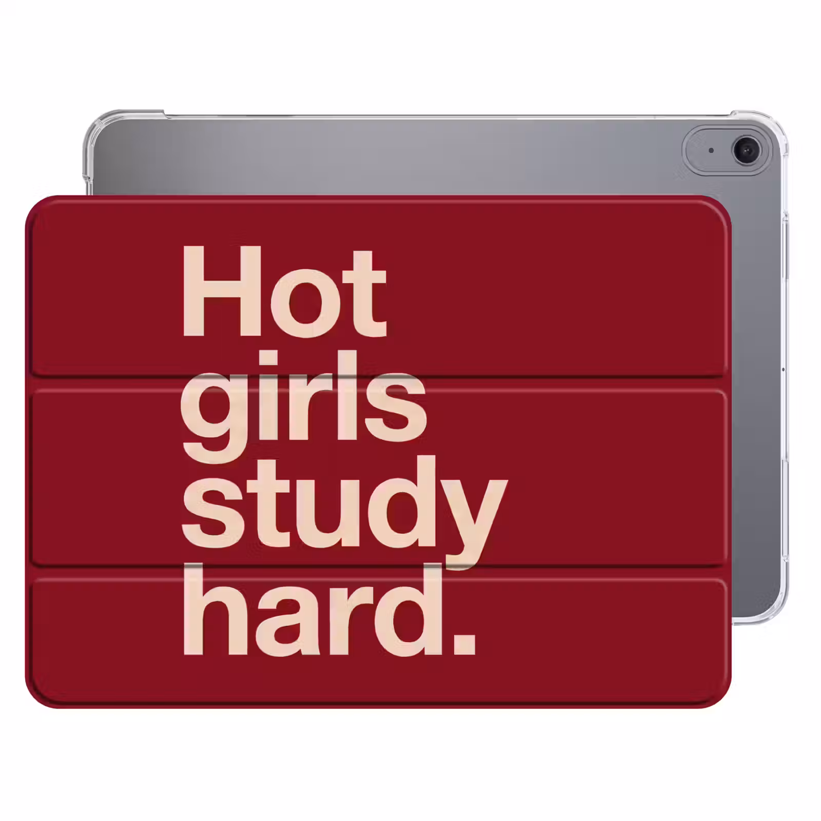 iPad hoes - Tekst - Studie - Motivatie - Modern - Rood — 1