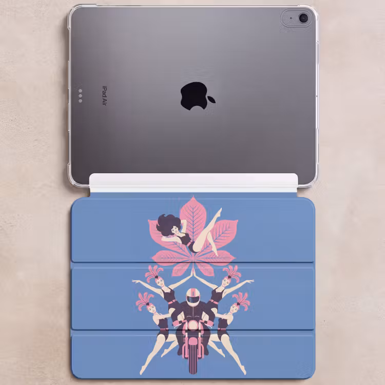 iPad hoes - Mensen - Dans - Motor - Retro - Roze — 6