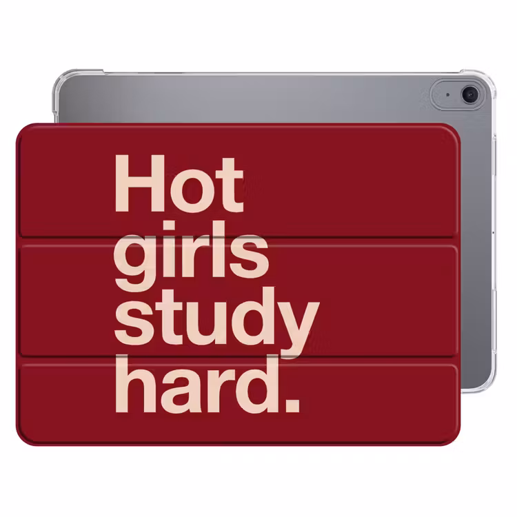 iPad hoes - Tekst - Studie - Motivatie - Modern - Rood — 1