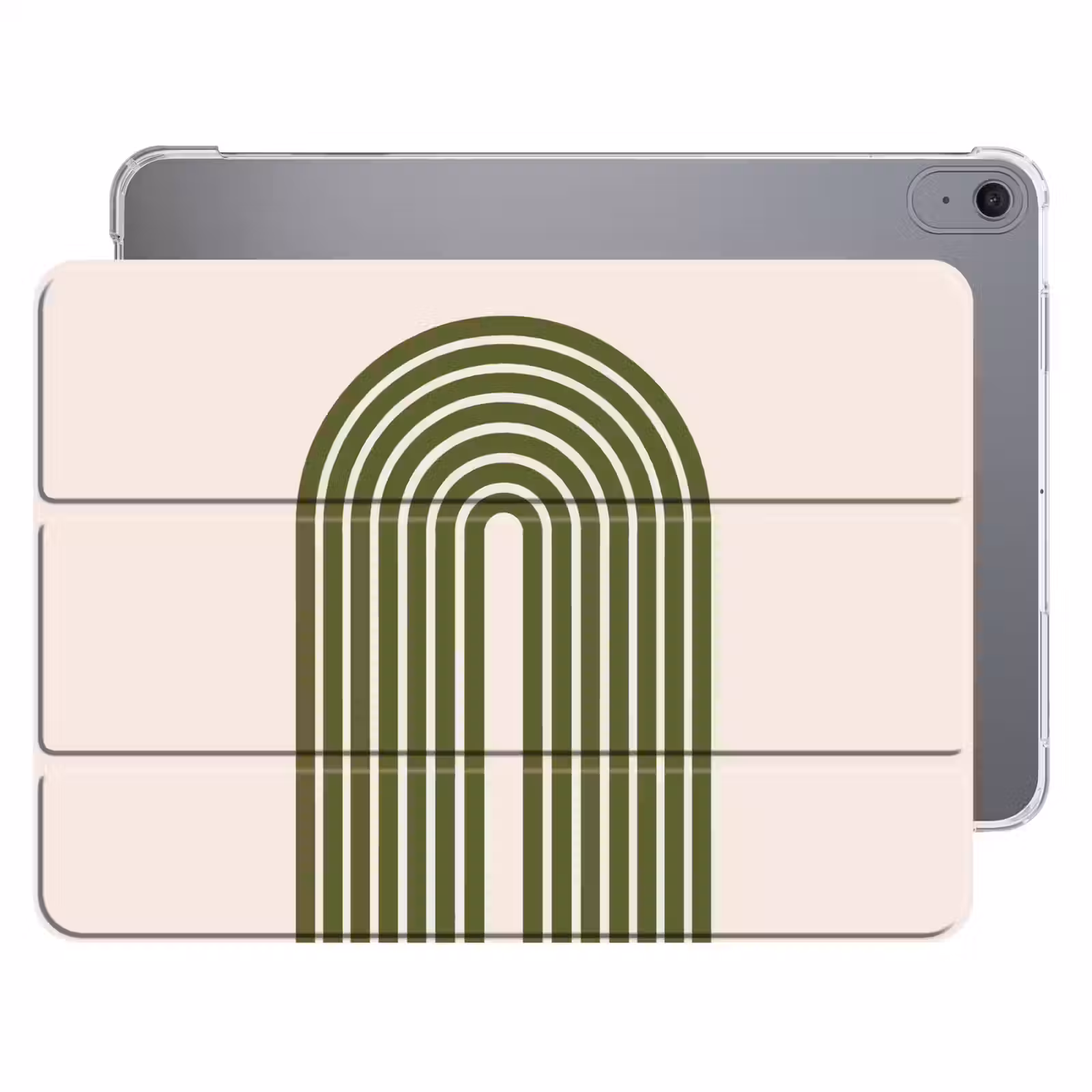 iPad hoes - Abstract - Bogen - Modern - Groen - Kunst — 1