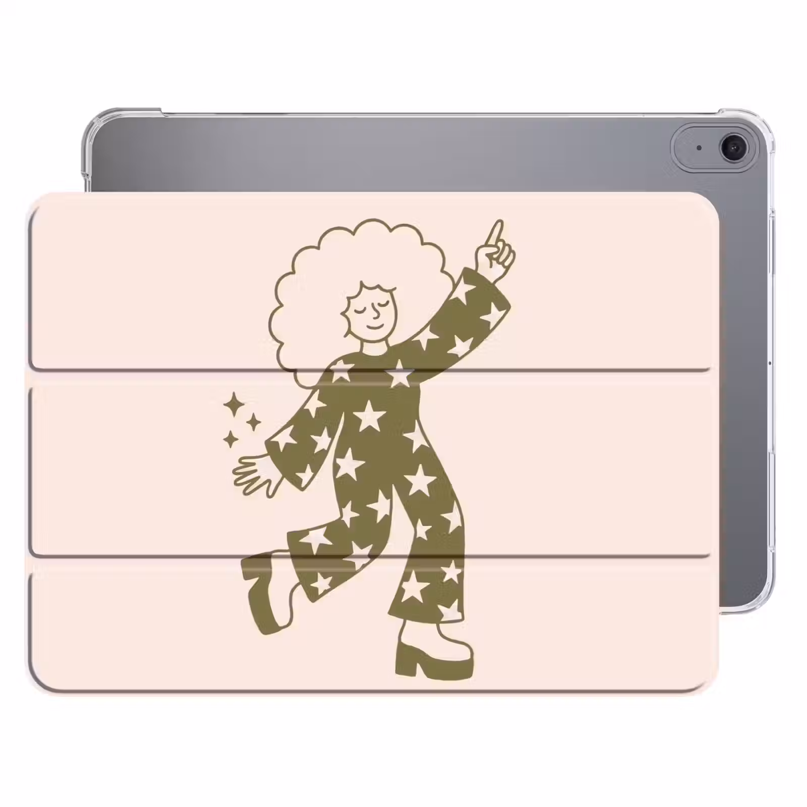 iPad hoes - Mensen - Dansend - Feest - Vintage - Groen — 1