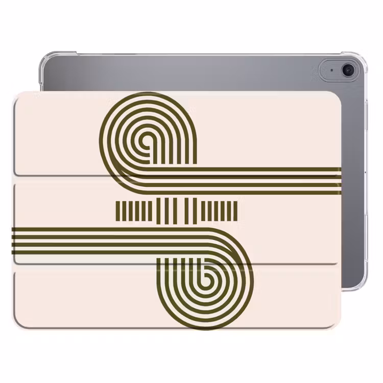 iPad hoes - Abstract - Vormen - Modern - Groen — 1