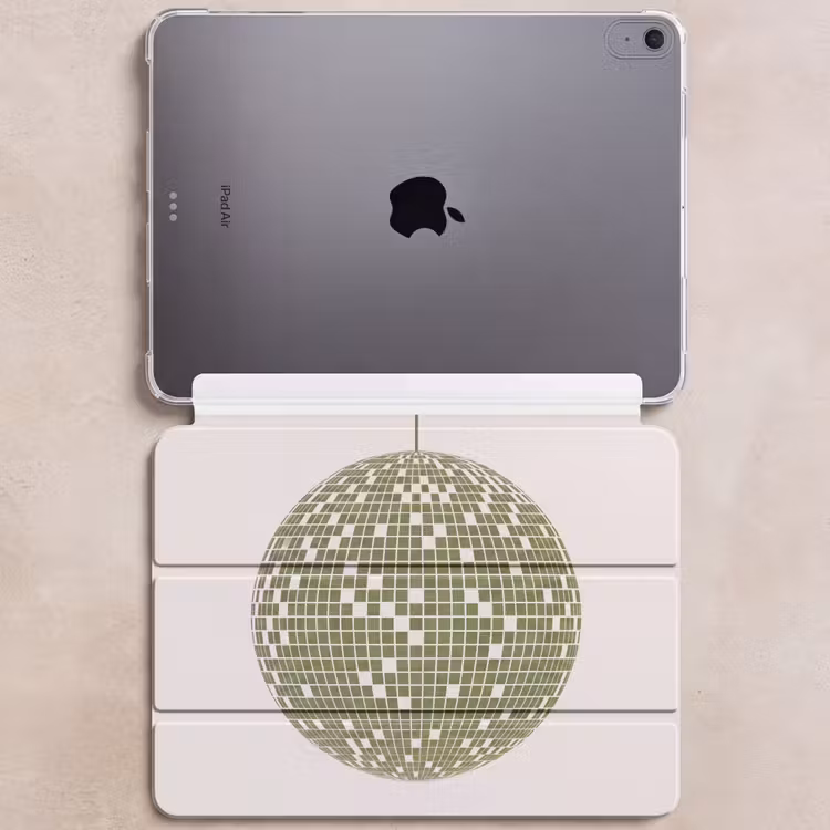 iPad hoes - Disco - Bal - Groen - Abstract - Modern — 6