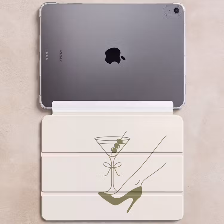 iPad hoes - Drank - Martini - Hoge hak - Mode - Groen — 6