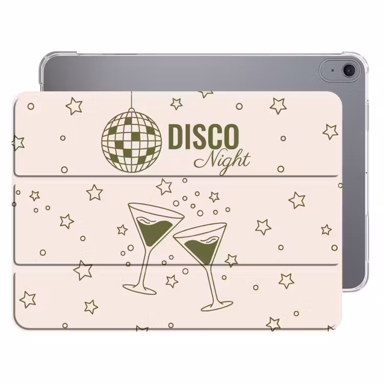 iPad hoes - Feest - Disco - Drank - Illustratie - Groen — 1