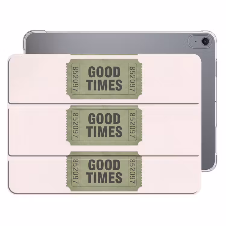 iPad hoes - Kaartje - Vintage - Groen - Evenement - Collectie — 1