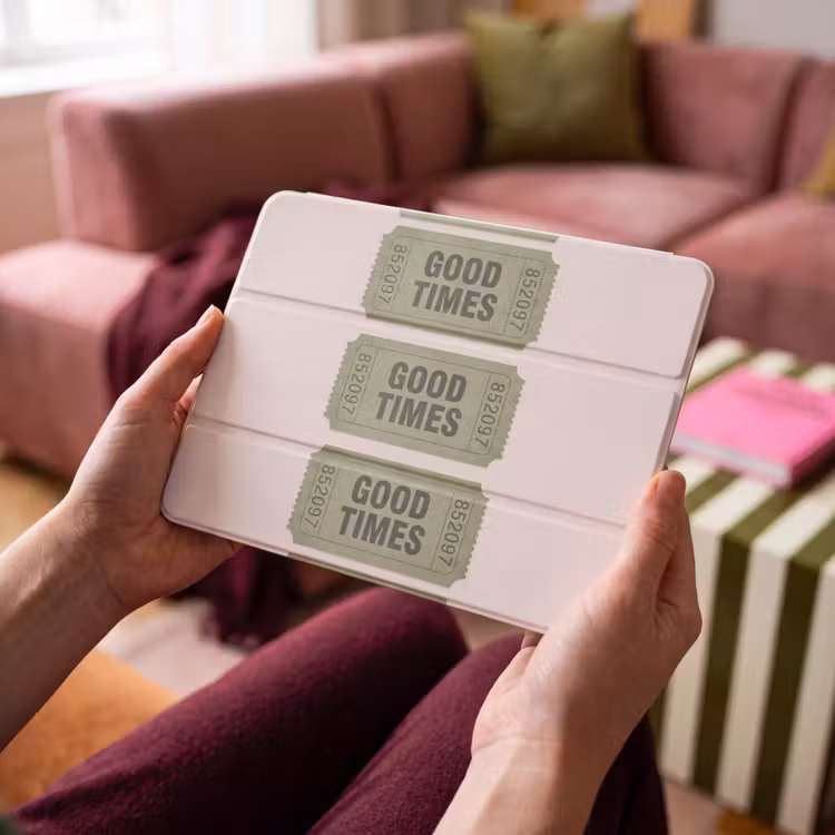 iPad hoes - Kaartje - Vintage - Groen - Evenement - Collectie — 4