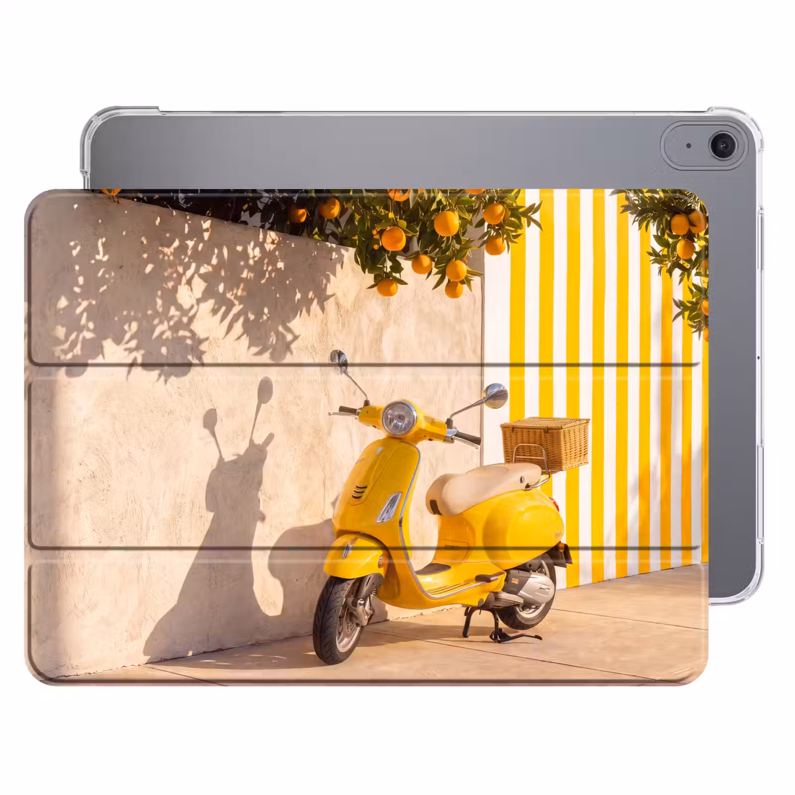 iPad hoes - Scooter - Natuur - Zomer - Geel - Mediterraan — 1
