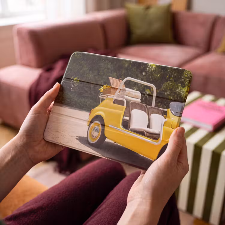 iPad hoes - Auto - Picknick - Zomer - Geel — 4