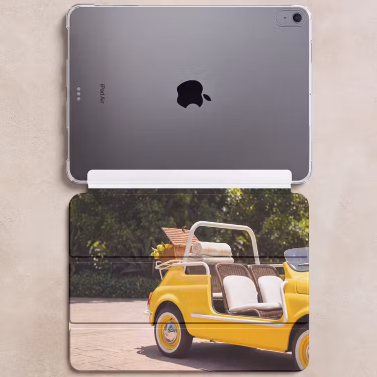 iPad hoes - Auto - Picknick - Zomer - Geel — 6
