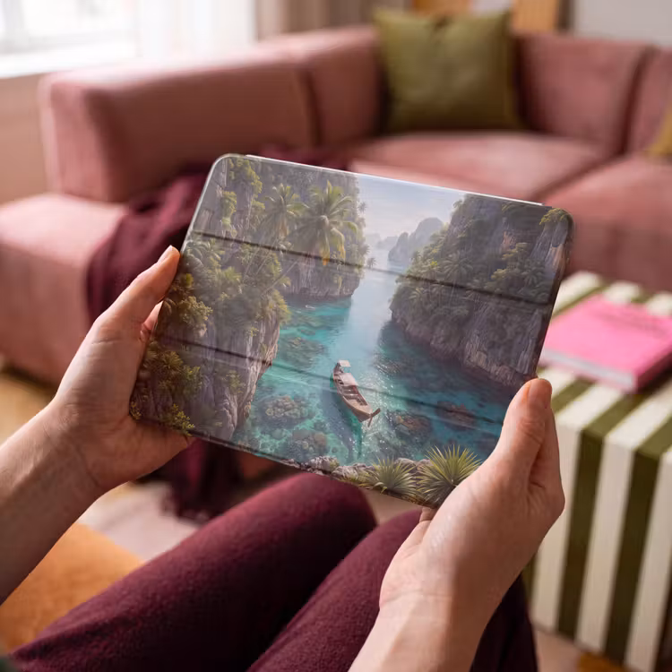 iPad hoes - Eiland - Tropisch - Water - Palmbomen - Natuur — 4