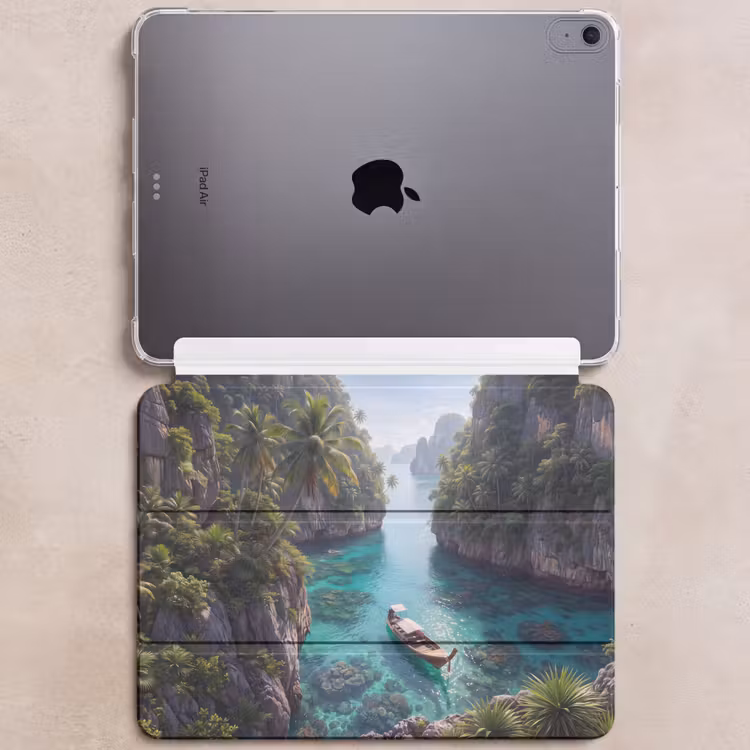 iPad hoes - Eiland - Tropisch - Water - Palmbomen - Natuur — 6