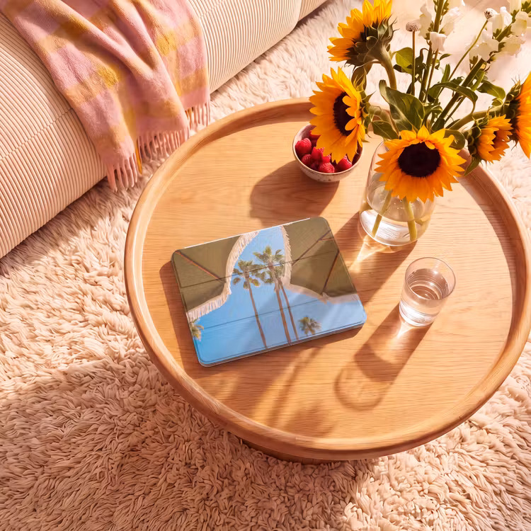 iPad hoes - Parasol - Groen - Franjes - Zomer - Tropisch — 2