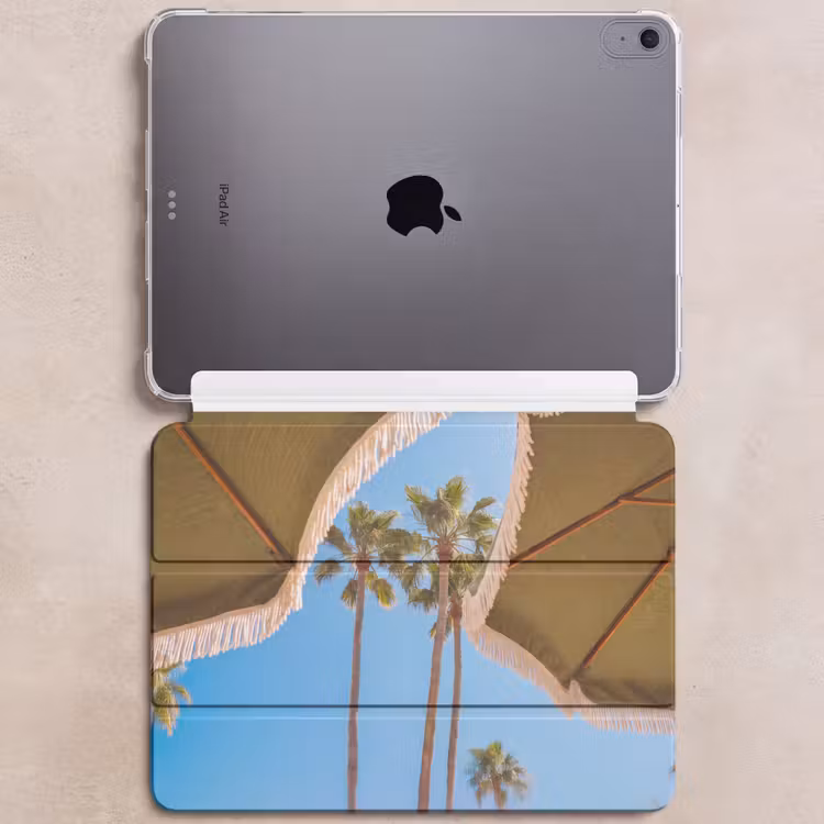 iPad hoes - Parasol - Groen - Franjes - Zomer - Tropisch — 6