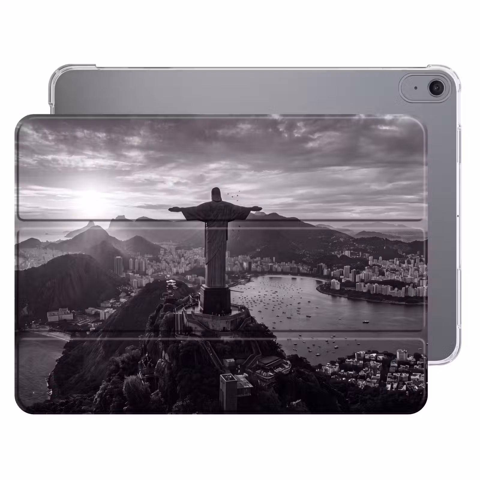 iPad hoes - Monument - Stadsgezicht - Landschap - Zwart-wit — 1