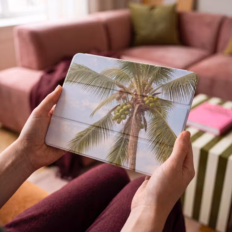 iPad hoes - Kokosnoot - Boom - Tropisch - Natuur - Groen — 4