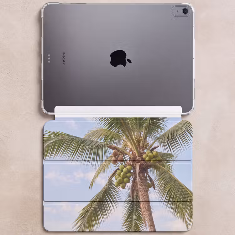 iPad hoes - Kokosnoot - Boom - Tropisch - Natuur - Groen — 6