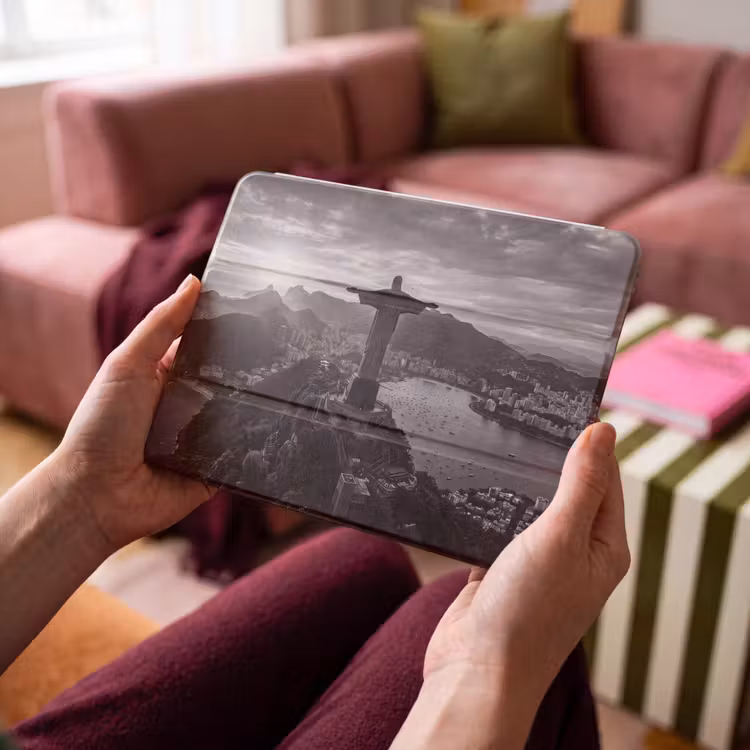 iPad hoes - Monument - Stadsgezicht - Landschap - Zwart-wit — 4