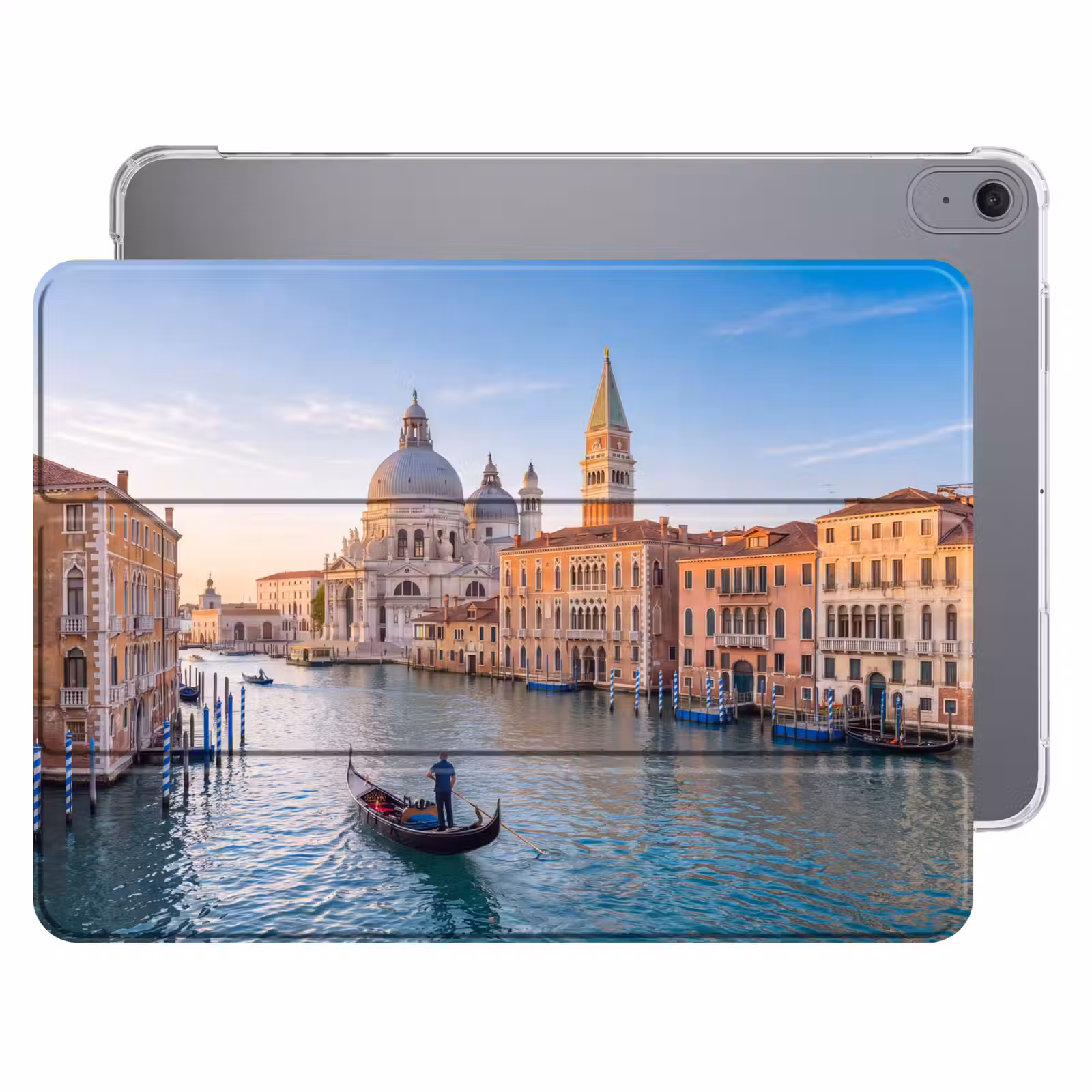 iPad hoes - Gondel - Venetië - Kanaal - Stadsgezicht - Avondlicht — 1