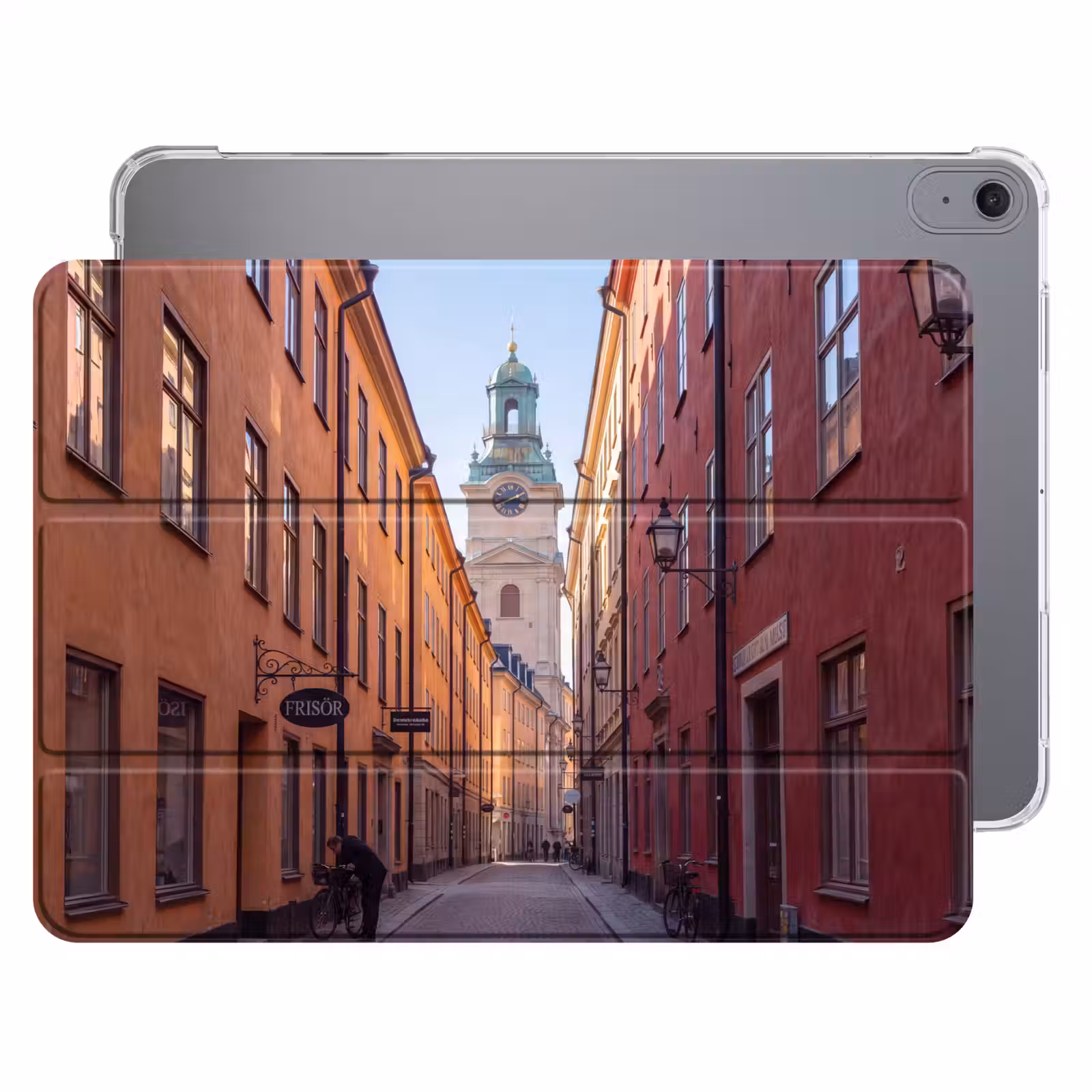 iPad hoes - Straat - Klokkentoren - Stad - Architectuur - Historisch — 1