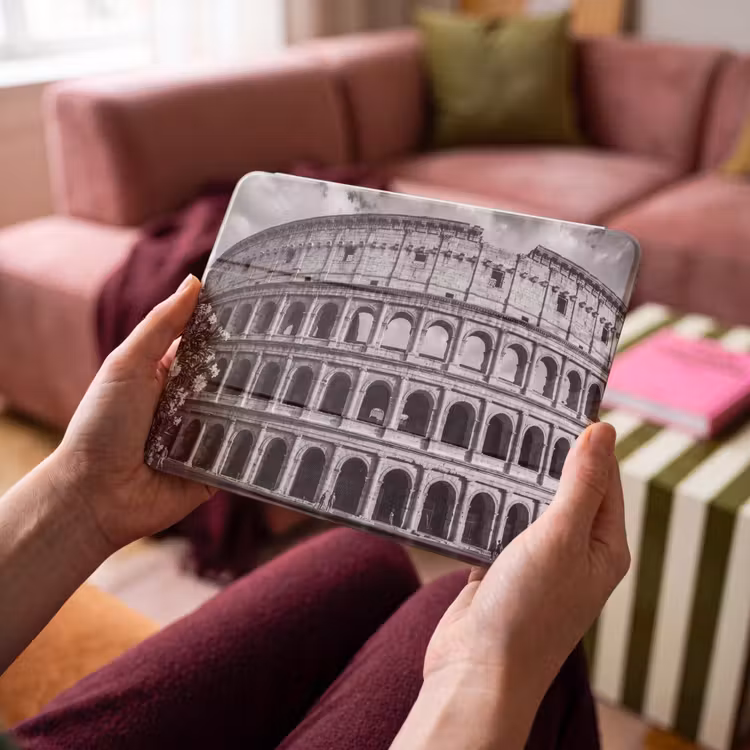 iPad hoes - Architectuur - Colosseum - Rome - Historisch - Zwart-wit — 4
