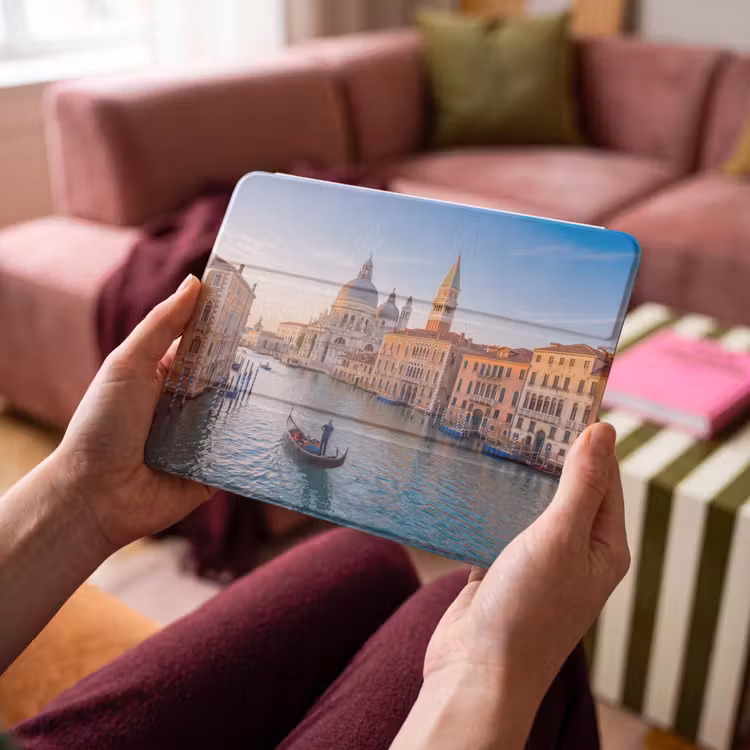 iPad hoes - Gondel - Venetië - Kanaal - Stadsgezicht - Avondlicht — 4
