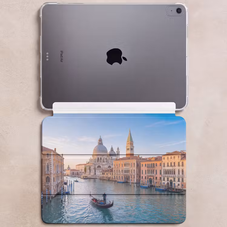 iPad hoes - Gondel - Venetië - Kanaal - Stadsgezicht - Avondlicht — 6