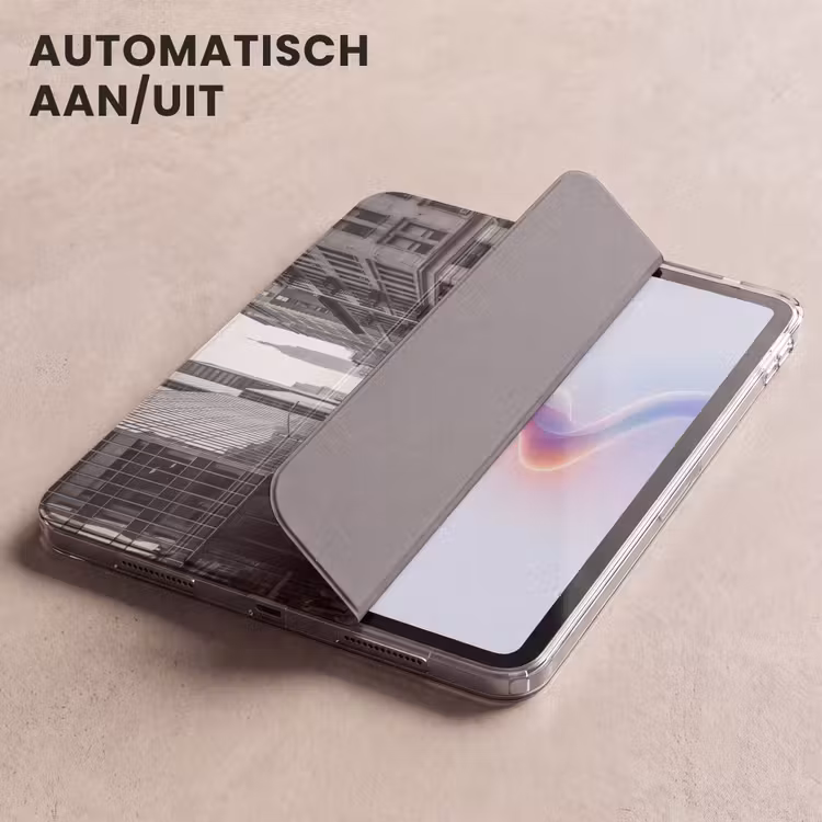 iPad hoes - Stad - Straat - Gebouwen - Verkeer - Zwart-wit — 5