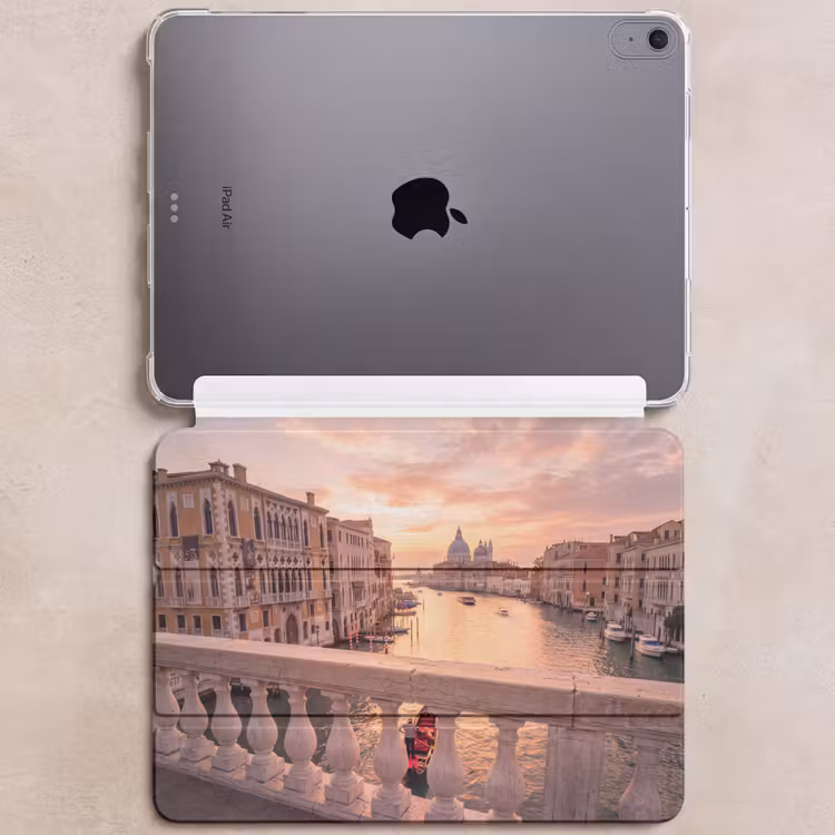 iPad hoes - Stad - Venetië - Kanaal - Zonsopgang - Architectuur - Goud — 6