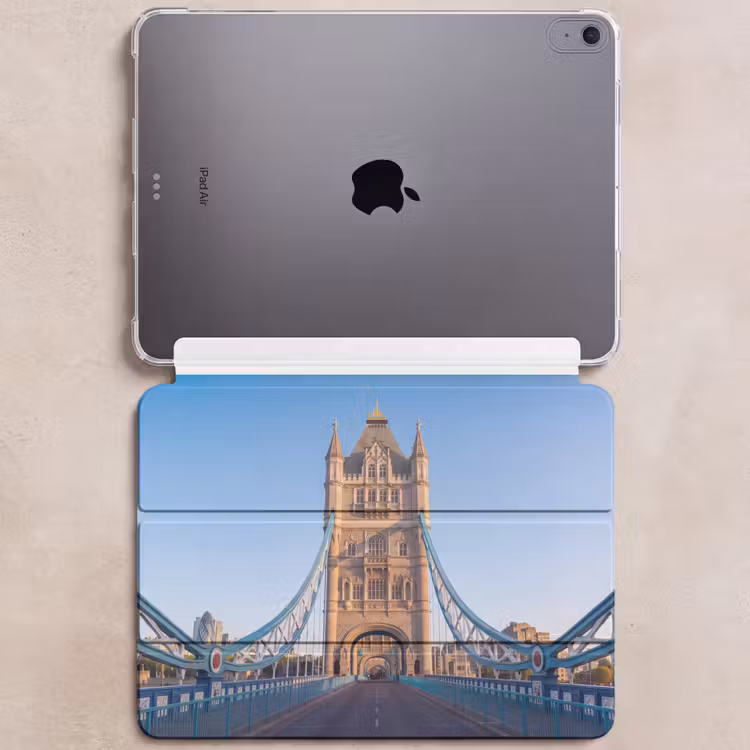 iPad hoes - Brug - Toren - Architectuur - Klassiek - Blauw — 6