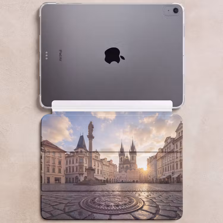 iPad hoes - Stad - Praag - Ochtend - Architectuur - Goud — 6