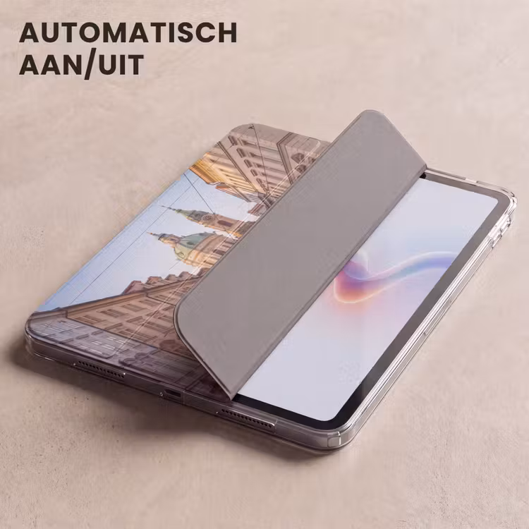 iPad hoes - Tram - Straat - Stadsgezicht - Klassiek - Rood — 5