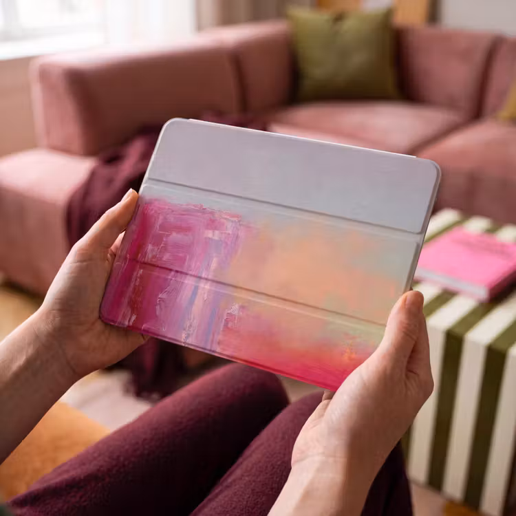 iPad hoes - Abstract - Kleuren - Modern - Roze — 4