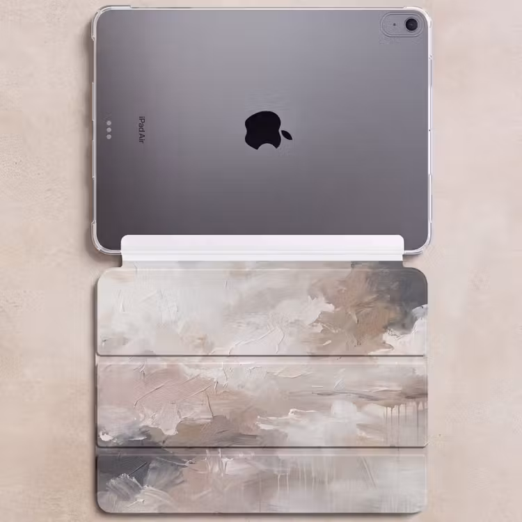 iPad hoes - Abstract - Textuur - Kunst - Modern - Beige — 6