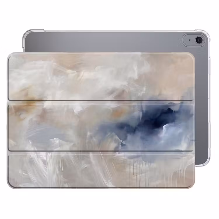 iPad hoes - Abstract - Wolken - Sfeer - Modern - Beige — 1