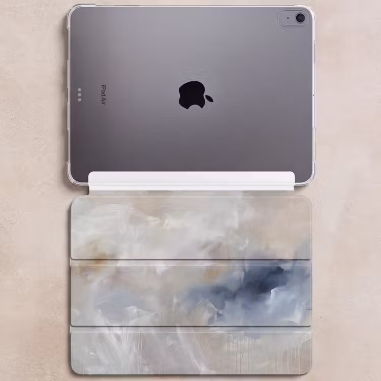 iPad hoes - Abstract - Wolken - Sfeer - Modern - Beige — 6