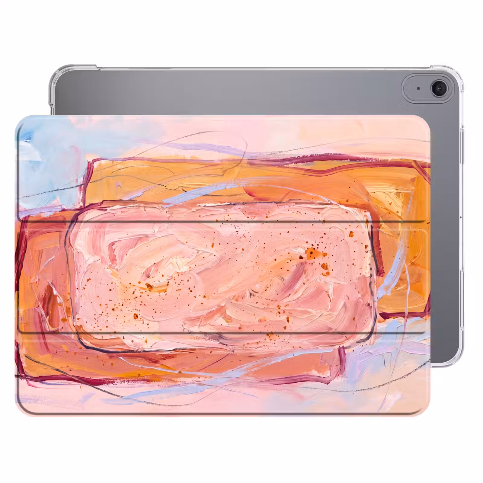 iPad hoes - Abstract - Vormen - Modern - Roze — 1