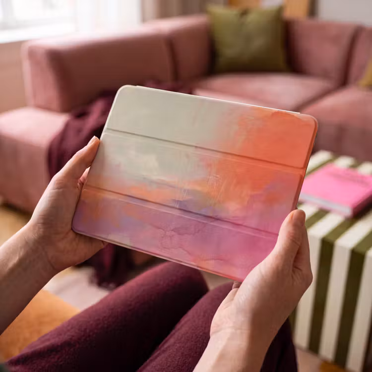 iPad hoes - Kunst - Vloeiend - Overgangen - Oranje — 4