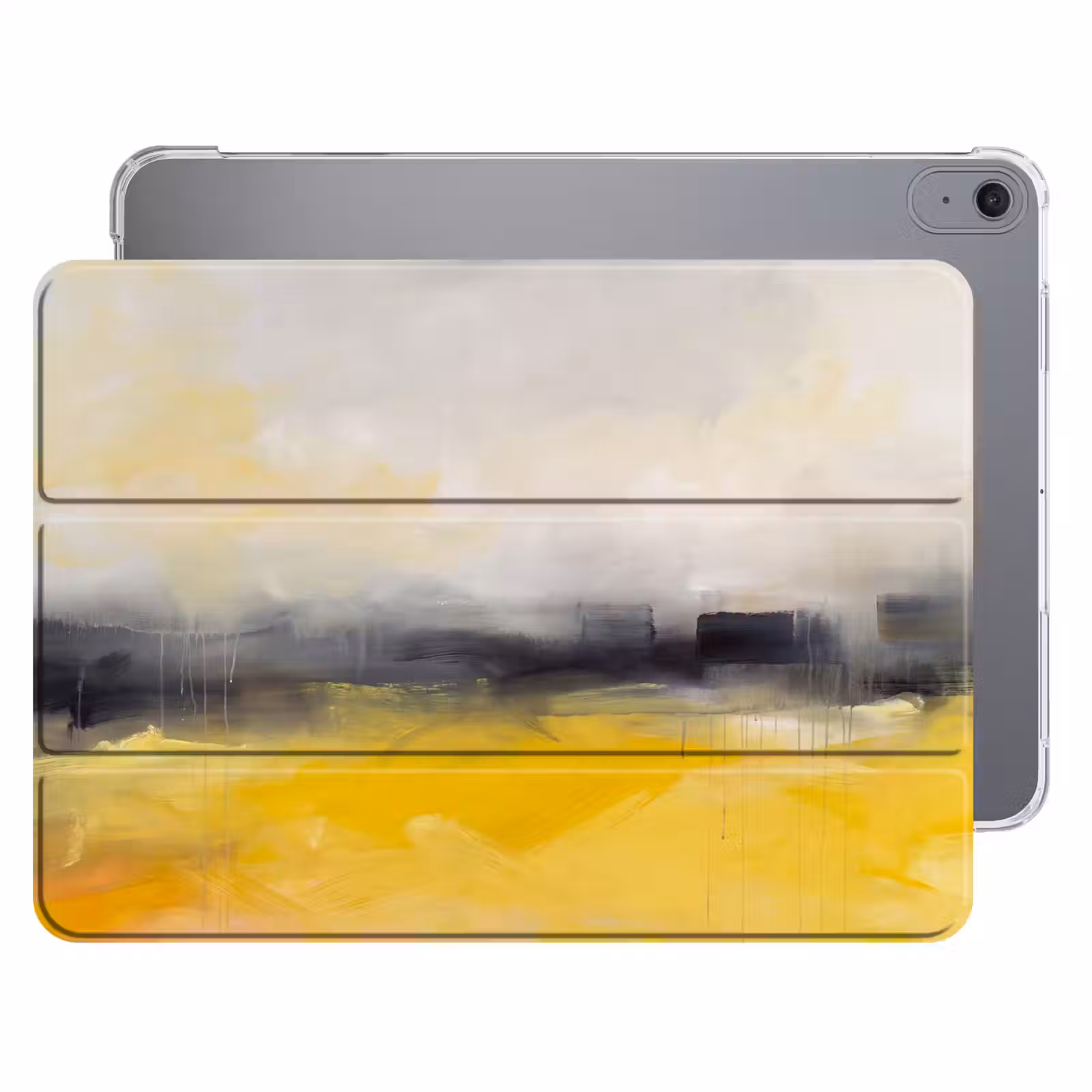 iPad hoes - Abstract - Landschap - Modern - Geel — 1