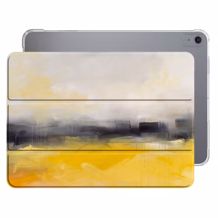 iPad hoes - Abstract - Landschap - Modern - Geel — 1