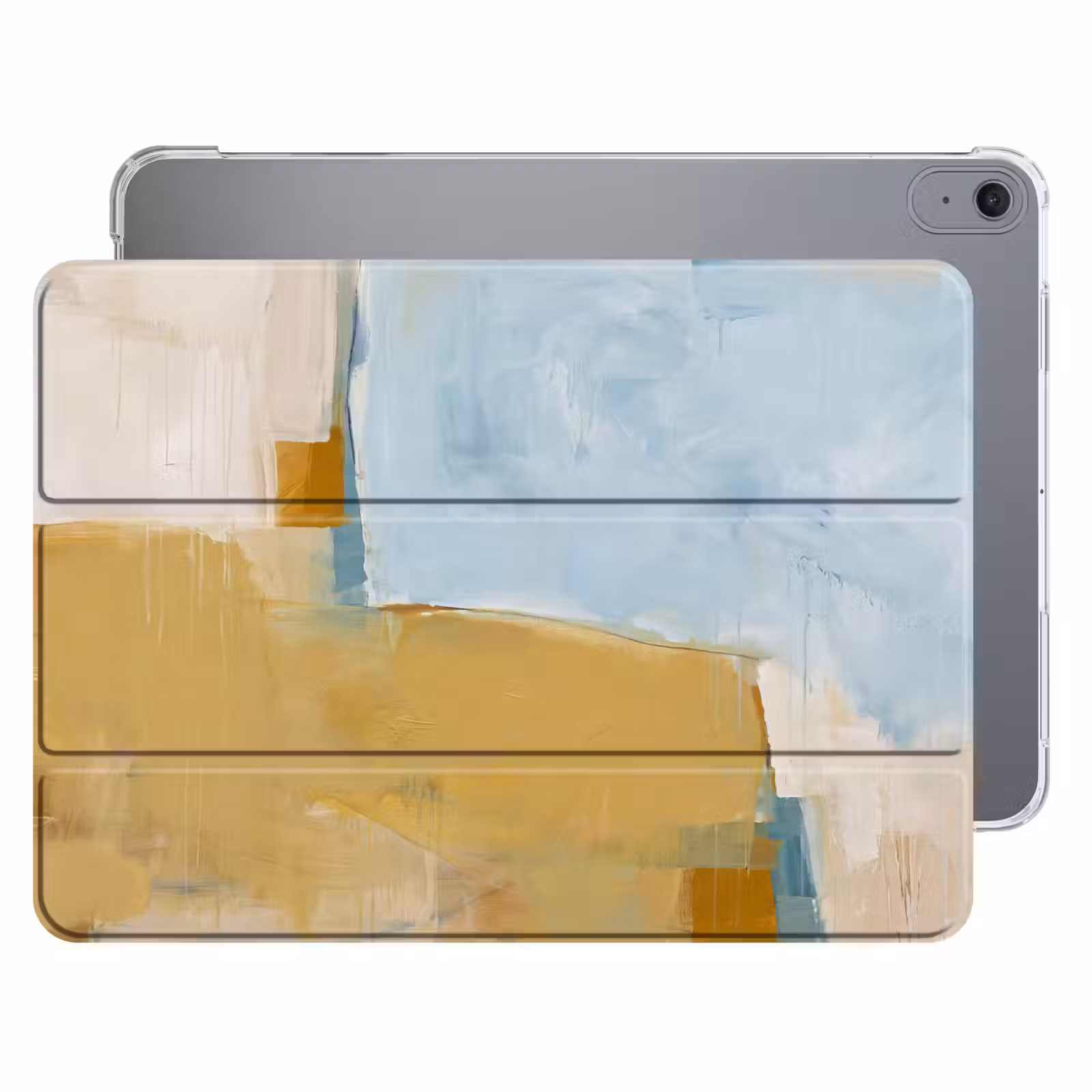 iPad hoes - Abstract - Kleuren - Kunst - Modern - Blauw — 1