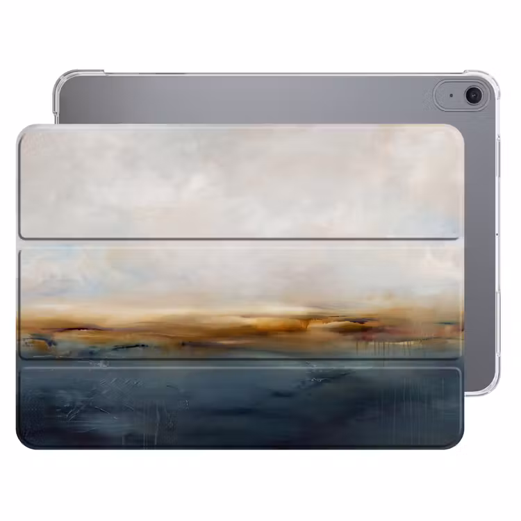 iPad hoes - Abstract - Horizon - Water - Modern - Beige — 1