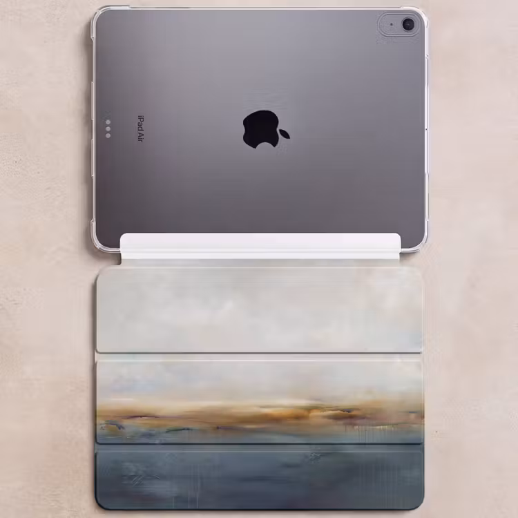 iPad hoes - Abstract - Horizon - Water - Modern - Beige — 6
