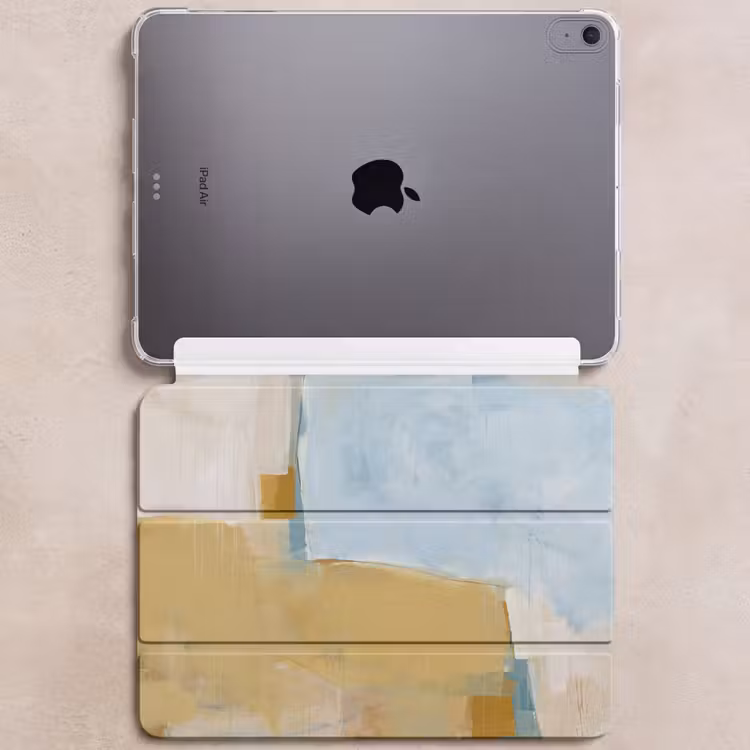 iPad hoes - Abstract - Kleuren - Kunst - Modern - Blauw — 6
