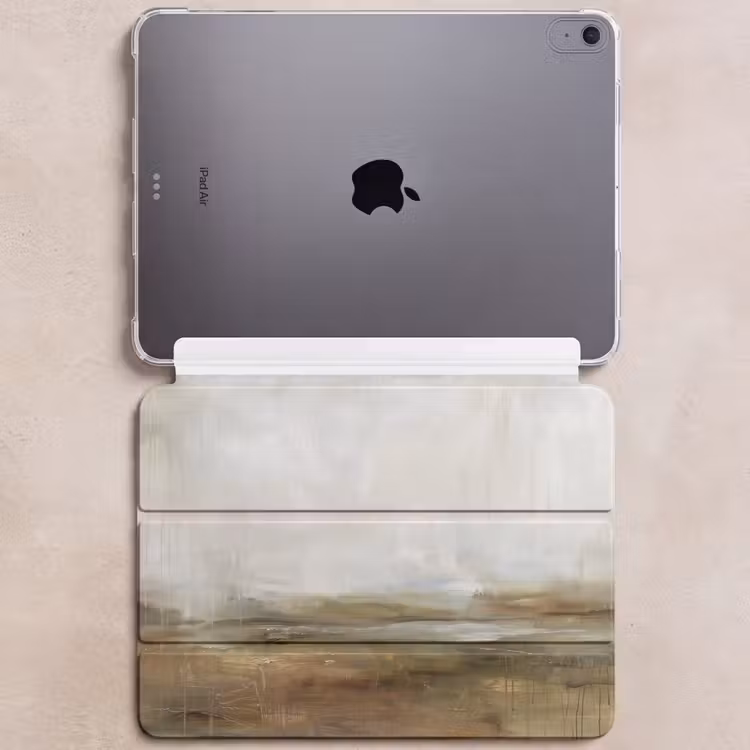iPad hoes - Abstract - Landschap - Natuur - Beige - Bruin — 6