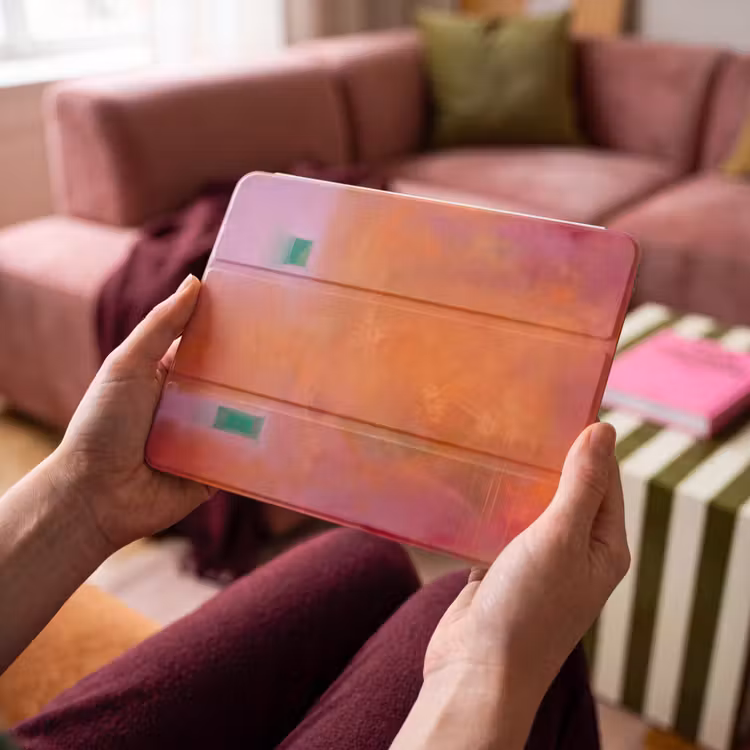 iPad hoes - Abstract - Vlakken - Kunst - Modern - Oranje — 4