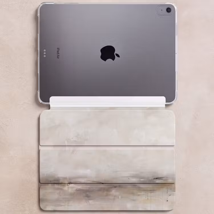 iPad hoes - Abstrakt - Landschap - Modern - Beige - Kunst — 6