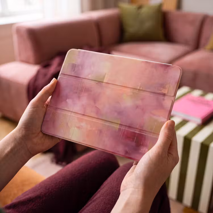 iPad hoes - Abstract - Kleuren - Modern - Roze - Paars — 4